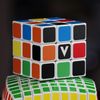 V-CUBE 3 x 3 White Flat | Professional, Fast, and Smooth | Speed Cube | Puzzle | Fidget Toy