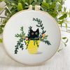 Myfelicity 4 Embroidery kit cat Pattern……
