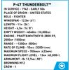 COBI Historical Collection World War II P-47 Thunderbolt™ Plane