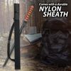 K Exclusive 1942 U.S. Combat Sword with Sheath | Inspired by US Armed Forces WWII Weapon | World War II Collectible | Black Coated AUS-6 Stainless Steel | Shoulder Strap | Overall Length 27.5"