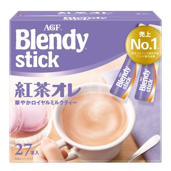 AGF Blendy Stick Tea Lait [Milk Tea] 27 Pieces (x1)