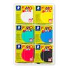 STAEDTLER 8032 01 FIMO Kids Super Soft Modelling Clay - Assorted Basic Colours (Pack of 6 Blocks)