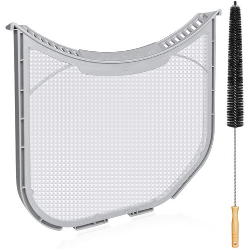 Uszily ADQ566564 Lint Filter Replacement for LG and Kenmore Dryers, Upgraded Dryer Lint Trap (Bottom with Notches), Ultra Durable Lint Screen with Dryer Vent Cleaner Brush