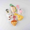 Taco Cat Goat Cheese Pizza Plush Keychain Set