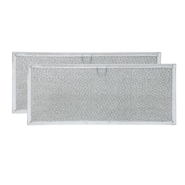 Downdraft Stovetop Filter Replacement for 71002111 Jenn Air Filter Downdraft 15.60” x 6.40” - Range Oven Filter Fits Into Jennair Downdraft Filter Vent and Protects the Stove Fan (2-Pack)