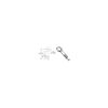 CRL Nickel Plated Ringed Anchor Fitting for Cable Display System CB78