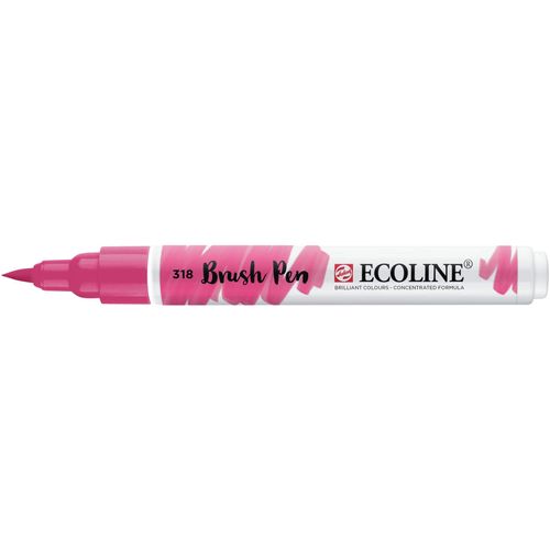 (Carmine Yellow) - Royal Talens Ecoline Liquid Watercolour Brush Pen, Carmine Yellow