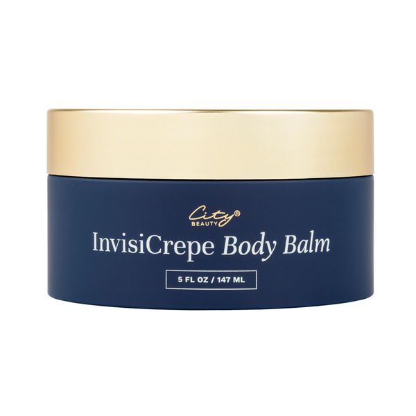 City Beauty InvisiCrepe Body Balm - Crepey Skin Lotion - Firming Cream for Whole Body - Anti-Aging, Wrinkles, Crepe Skin - Niacinamide Formula, Cruelty-Free, 5 fl oz