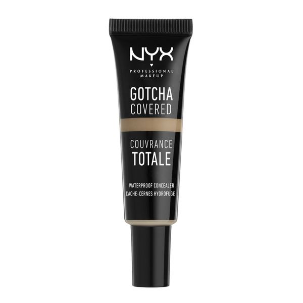 NYX Professional Makeup Gotcha Covered Concealer, No.07 Tan, 0.27 Fluid Ounce