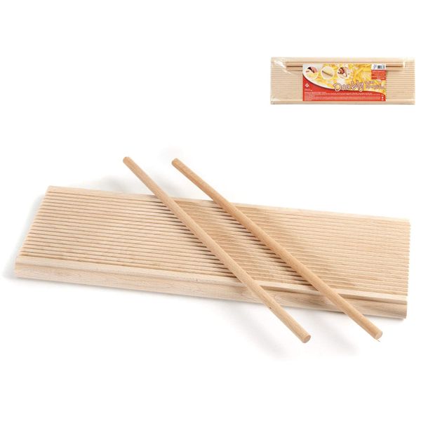 HOME Wooden Doppiouso Gnocchi Row Cm 37X12 kitchen tool