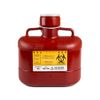Medegen Sharps-tainer Non-Stackable Sharps Container, Red, 6.2 Qt - 1/Each