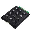 Jopto 5PCS 4x3 Matrix Array 4 x 3 12 Switch Keypad Keyboard Module 12 Key MCU Membrane Switch Keypad Compatible with Arduino