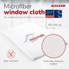 ALCLEAR 950001 Ultra-Microfibre Window Cloth 40 x 45 cm White