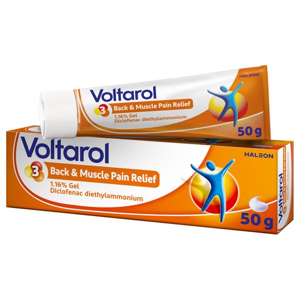 Voltarol Back & Muscle Pain Relief 1.16% Gel, 50g