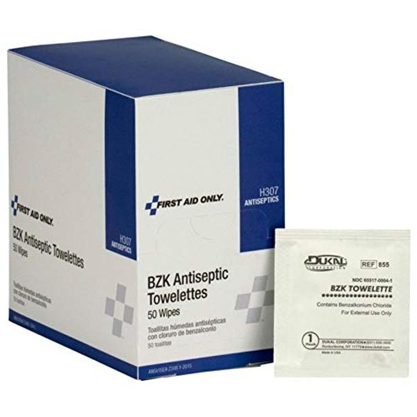 First Aid Only™ Antiseptic Cleansing Wipes