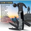 13 in 1 Multitool Camping Accessories Survival Multi Tools Hammer Gadgets Tools