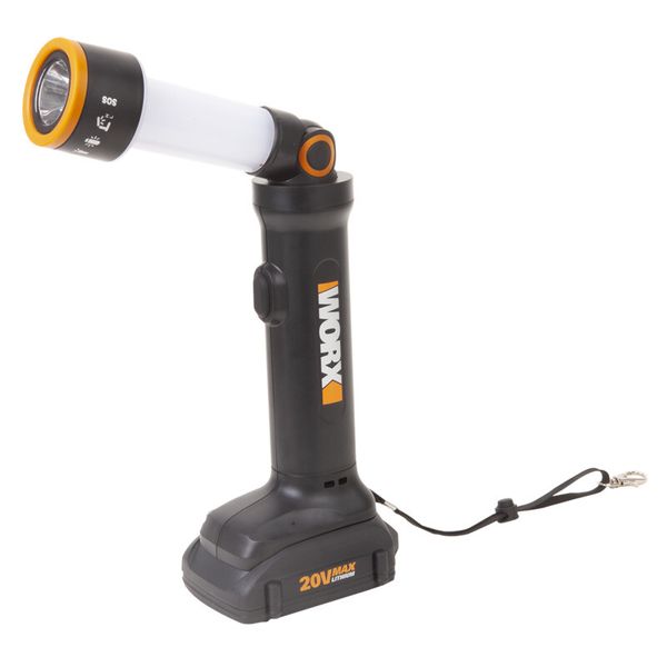 WORX WX027L 20V MaxLithium Cordless Multi-Function LED Flashlight TOOL KIT