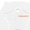 Fiskars 177090-1001 3D Paper Gems Star Template, White