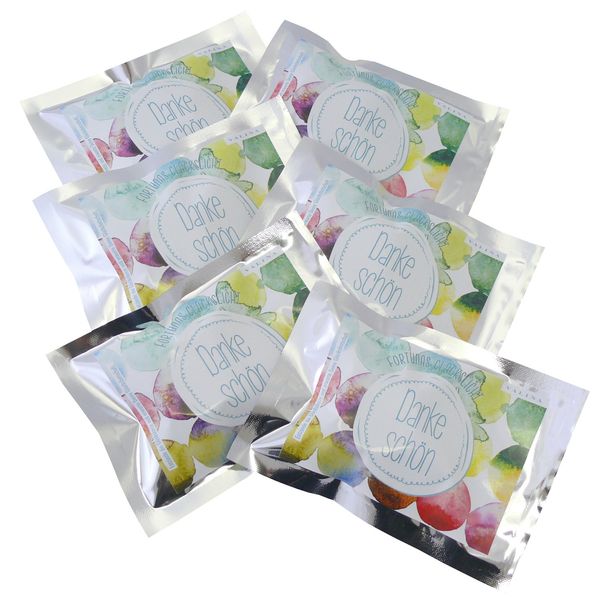 Fortunas Glückslicht/Bild/Farben/Dankeschön / 6er-Set