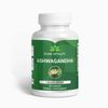 Organic Ashwagandha Root Capsules with Black Pepper Supplement Herbal
