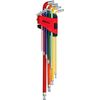 Ball-Head Torx Allen Key Set, Extra Long and 108° Angled, 9 Pieces