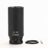 Impact Wrench Socket, Long Socket, 1/2 inch (12.7 mm) Insertion Angle, Thin Foil Nut Socket (0.9 inches (24 mm)