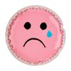 Mud Emoji Happy/Sad Face Ouch Pouch Set, Pink