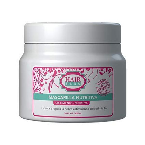 HAIR PLUS MASCARILLA NUTRITIVA (16 OZ)