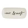Mud Pie Mr And Mrs Everything Dish; 4" x 9"
