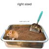 DuraScoop® Premium Multicat Cat Litter Scoop | Solid Metal | Litter Box Tray Pan Sifter