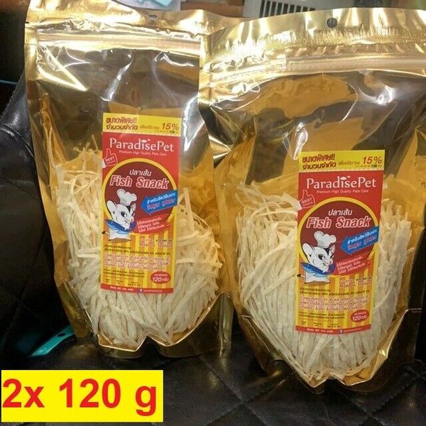 2x Paradise Pet Fish Protein Snack for Hamster Sugar Glider Squirrel Rodent 120g