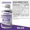EAS Turmeric 500mg 95% Standardized Curcuminoids - Joint Function - 120 Tablets