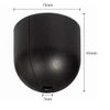 Frenzy Cover, Retrofit Type, Round Hanging Sealing Compatible, Black
