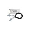 Etymotic Research ER20 High-Fidelity Earplugs (Concerts, Musicians, Airplanes, Motorcycles, Sensitivity and Universal Hearing Protection) - Standard, Clear Stem w/ Frost Tip