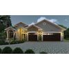 BLUEPRINTS MEDITERRANEAN HOUSE PLAN ARCHUP #106M