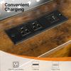 Floating Bed Frame Full Size with Smart LED Lights easy Assembly & Noise Free