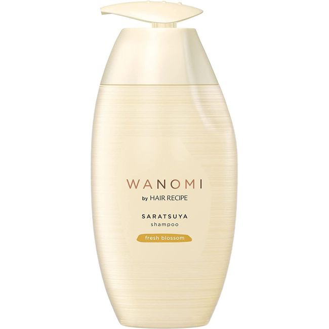 Hair Recipe WANOMI Rice Oil Saratsuya Fresh Blossom Shampoo Pump  11.8 fl oz