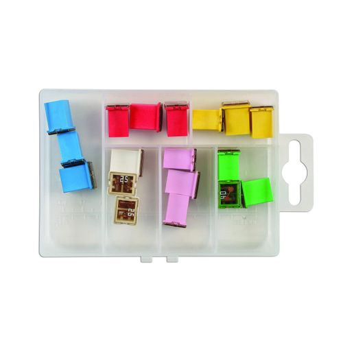 Connect 30721 Assorted J Type Low Profile Fuses 18pc
