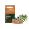 Yaweco 5 x Black Interdental Brushes with Wooden Handle