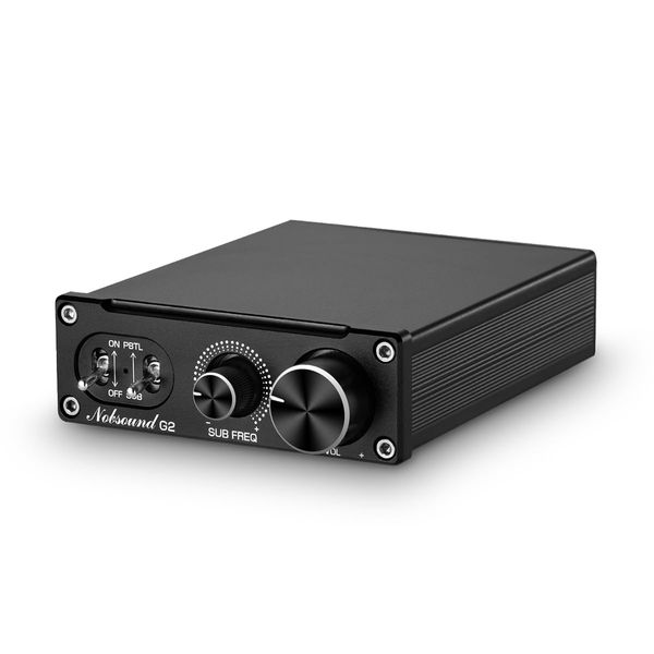 Nobsound G2 Mini Digital Power Amplifier, 100W, Subwoofer Compatible, Full Frequency Amplifier, Power Amplifier