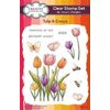 Creative Expressions - CLEAR ACRYLIC  STAMP  - TULIPS N CROCUS