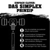 Simplex Insert, Rubber Composition, Black, Diameter 100 mm, 3202.100
