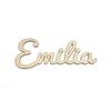 DIY individual lettering made of wood