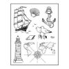 Viva Decor A5 Clear Stamps Set - Seafaring #219