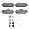 Dynamic Friction Company 5000 Advanced Brake Pads - Ceramic and Hardware Kit