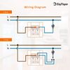 Zigtiger Dimmer Switch (2 Gang/Brakelite)