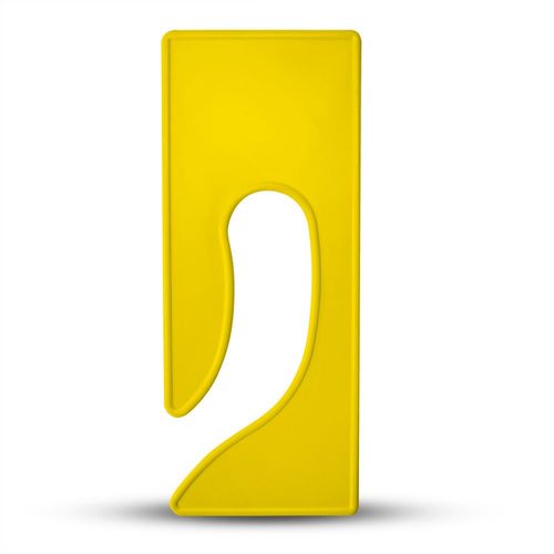 discount sizing Blank King Rectangle Dividers and Quantities (25, Yellow)