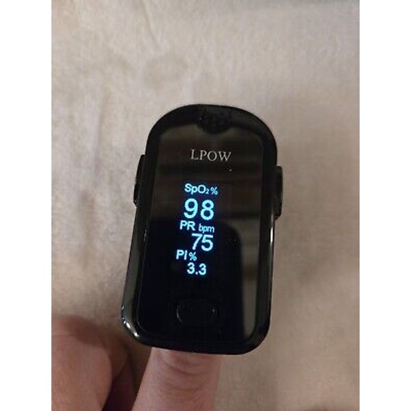 LPOW FINGERTIP PULSE OXIMETER BLOOD OXYGEN MONITOR HEALTH