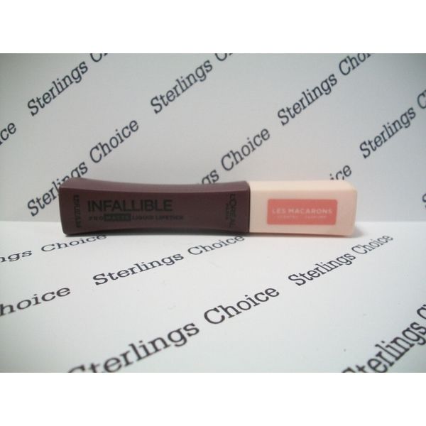 L'Oreal Infallible Pro-Matte Les Macarons Liquid Lipstick 830 BlackCurrant Crush