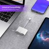USB C Card Reader Compatible with iPhone 15 Pro USB C to Micro SD TF Card Reader 3 in 1 USB C to USB Camera Memory Card Reader Adapter Compatible with iPhone